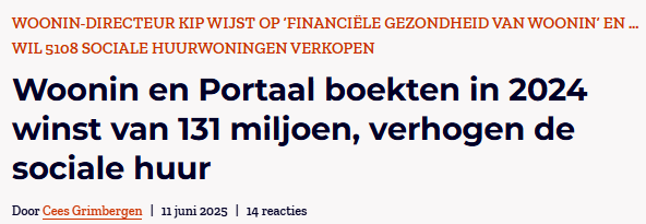 Utrechtse woningcorporaties verkopen huurwoningen