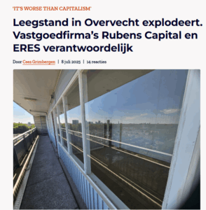 Leegstand door vastgoedfirma's: It's worse than capitalism